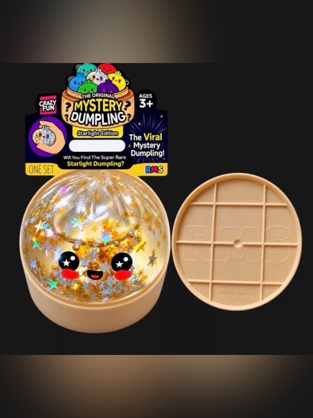 NIB RARE SEALED RMS Crazy Fun Mystery Dumpling - Starlight Edition - Authentic!